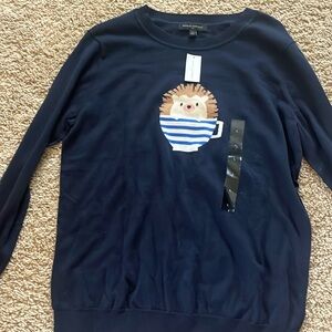 NWT- Banana Republic hedgehog sweater